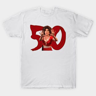 Fifty, fifty years old. Sally Omalley T-Shirt